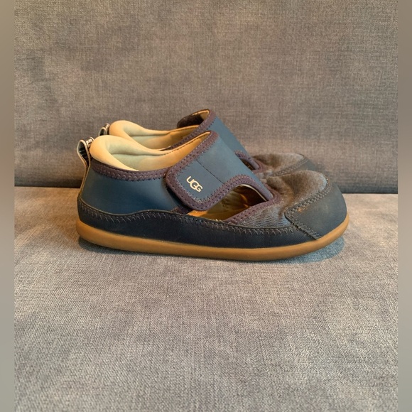 Unisex Kids Ugg Blue Delta Closed Toe Fisherman Adjustable Comfortable Sandal 12 - Picture 2 of 10